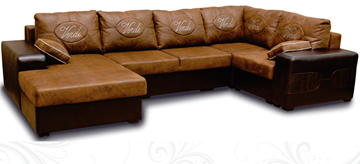 П-образный диван Verdi Плаза 405х210 в Уссурийске