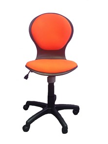 Детское комьютерное кресло Libao LB-C 03, цвет оранжевый в Находке