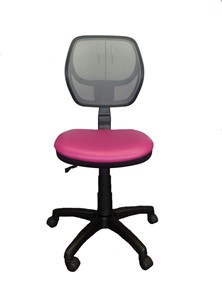 Детское крутящееся кресло LB-C 05, цвет розовый в Артеме