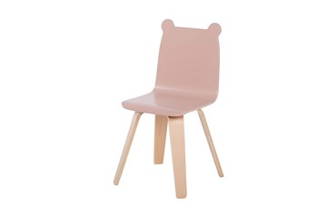Детский стул Мишка розовый в Артеме