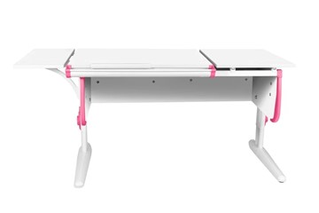Растущий стол Дэми 1/75-40 (СУТ.25) + Polka_b 1/550 белый/белый/розовый во Владивостоке