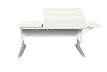 Детский стол-трансформер 4/75-40 (СУТ.42)  + Polka_b 4/550 Рамух белый/серый/бежевый во Владивостоке