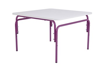 Растущий стол Фея Мой малыш, 0-1 гр., белый-фиолетовый в Артеме