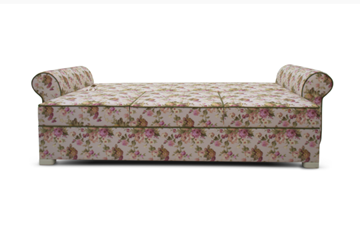 Прямой диван Ameli (Arcadia rose+shaggy green+glance bone) во Владивостоке - предосмотр 4