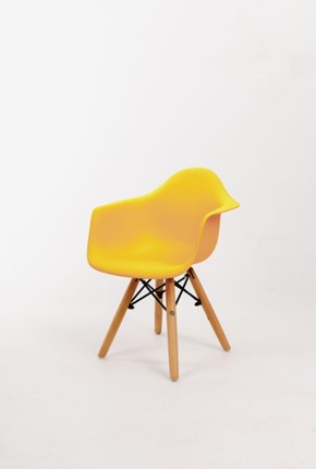 Детский стул DSL 330 K Wood (желтый) в Артеме - изображение
