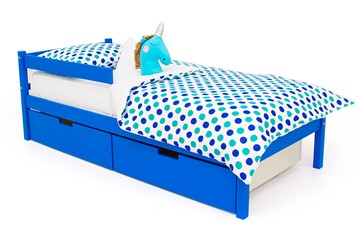 Кровать в детскую Skogen classic синяя в Находке