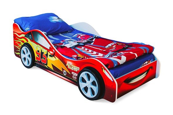 Кровать-машина в детскую Тачка красная в Артеме - изображение