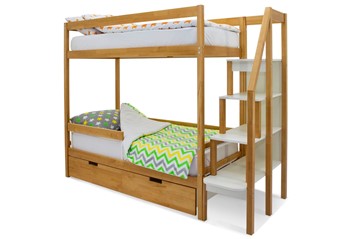 Детская двухъярусная кровать Svogen дерево в Уссурийске