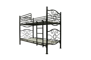 Двухъярусная кровать 42.10-02 Эльбрус (металл черный) во Владивостоке - предосмотр 1