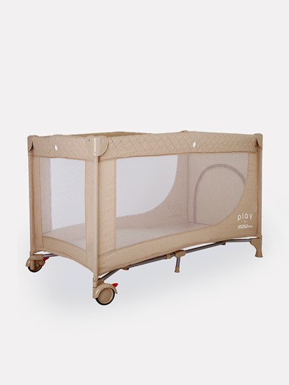 Детская кровать манеж Mowbaby Play (Бежевый) в Находке - изображение 5