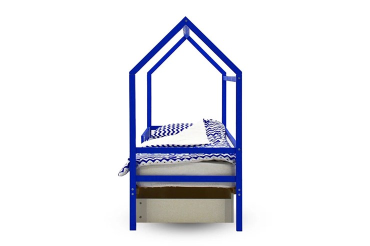 Детская кровать-домик Svogen синий в Артеме - изображение 5