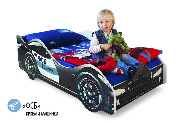 Детская кровать-машина ФСБ во Владивостоке - изображение 1