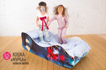 Детская кровать Кошка-Мурка во Владивостоке - предосмотр 1