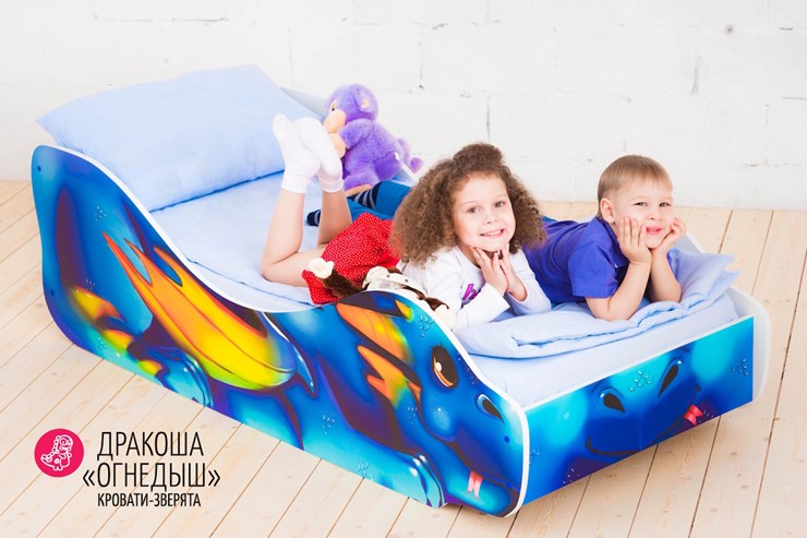 Детская кровать-зверенок Дракоша-Огнедыш во Владивостоке - изображение 3