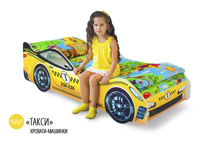 Кровать-машина детская Такси во Владивостоке - изображение 1