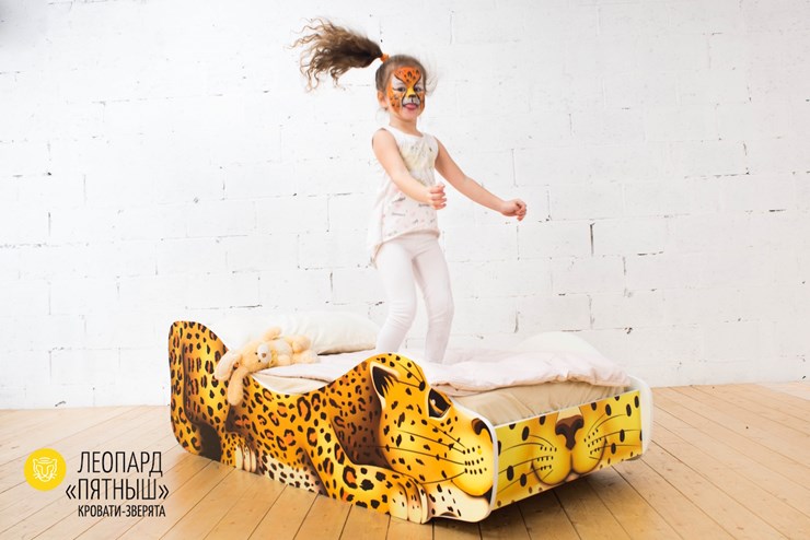 Детская кровать-зверенок Леопард-Пятныш во Владивостоке - изображение 3