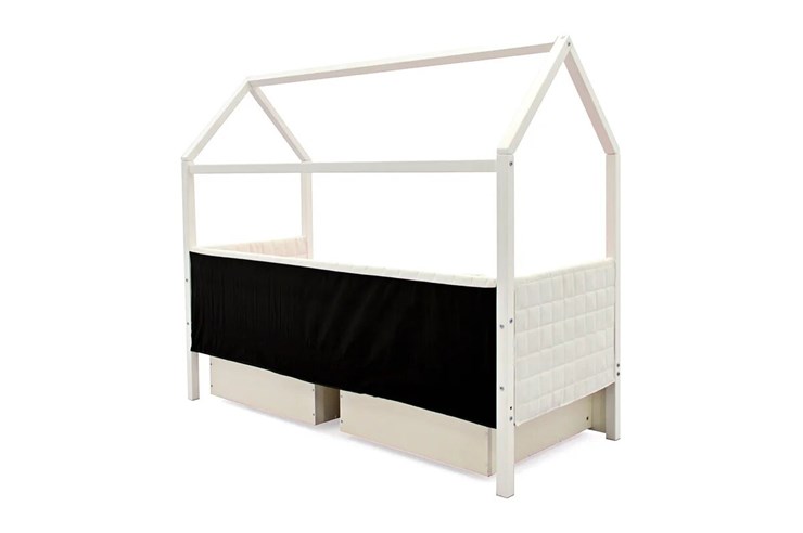 Детская кровать-домик «Svogen белая» мягкая в Артеме - изображение 6