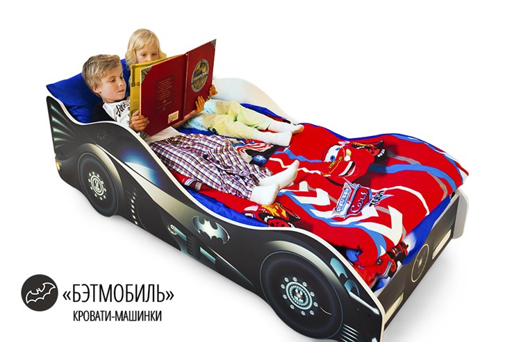 Детская кровать-машина Бэтмобиль в Артеме - изображение 4