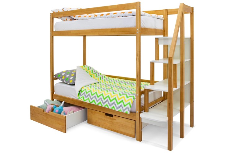 Детская двухъярусная кровать Svogen дерево в Артеме - изображение 5