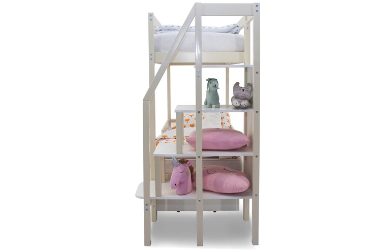 Детская 2-этажная кровать Svogen бежевый в Артеме - изображение 7