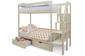 Детская 2-этажная кровать Svogen бежевый в Артеме - предосмотр 5