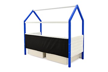 Детская кровать-домик «Svogen сине-белый» мягкая во Владивостоке - предосмотр 6