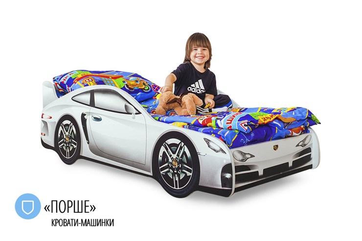 Кровать-машина детская Porsche во Владивостоке - изображение 1