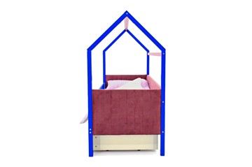 Кровать-домик детская «Svogen синий-лаванда» мягкая во Владивостоке - предосмотр 5