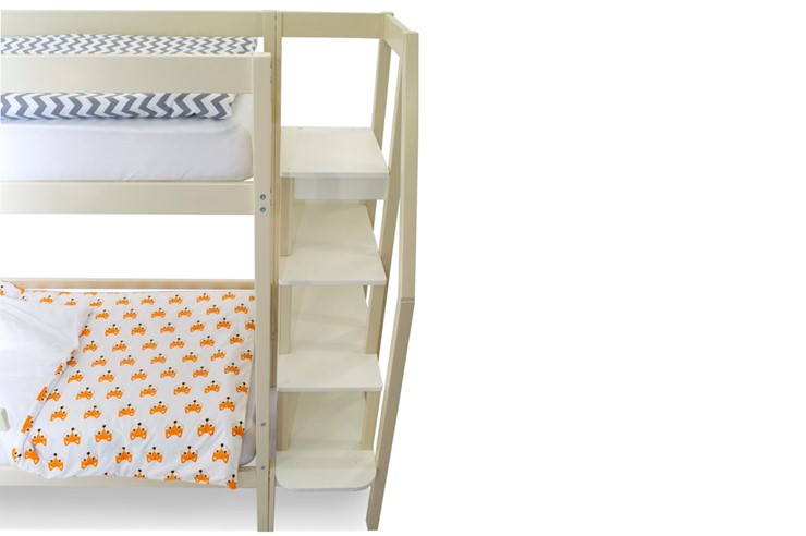 Детская 2-этажная кровать Svogen бежевый в Артеме - изображение 9
