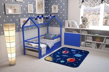 Детская кровать-домик Svogen синий во Владивостоке - предосмотр 6