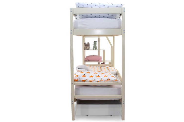 Детская 2-этажная кровать Svogen бежевый в Артеме - изображение 8