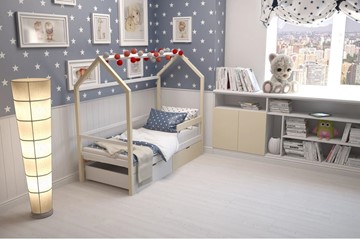 Детская кровать-домик Svogen бежево-белый во Владивостоке - предосмотр 6