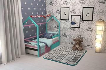 Кровать-домик детская Svogen лаванда-мятный во Владивостоке - предосмотр 5