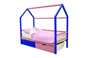 Кровать-домик детская Svogen синий-лаванда в Артеме - предосмотр 2
