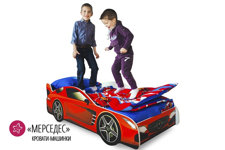 Детская кровать-машина Mercedes в Артеме - изображение 1