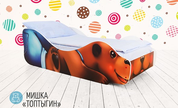 Детская кровать-зверенок Мишка-Топотыгин в Артеме - изображение