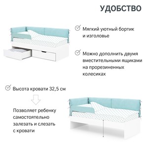 Мягкая кровать Denvas, эвкалипт во Владивостоке - предосмотр 14