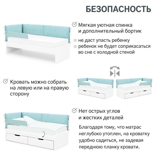 Мягкая кровать Denvas, эвкалипт во Владивостоке - изображение 16
