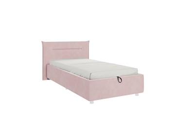 Детская кровать 0.9 Альба, нежно-розовый (велюр) в Артеме - предосмотр 3