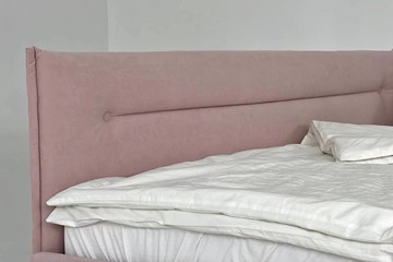 Детская кровать 0.9 Альба, нежно-розовый (велюр) во Владивостоке - предосмотр 6