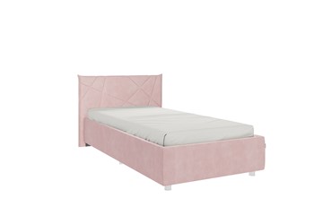 Детская кровать 0.9 Бест, нежно-розовый (велюр) в Уссурийске