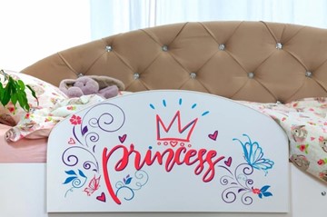 Кровать детская Эльза с бортиком, Фиолетовый (латы) во Владивостоке - предосмотр 2