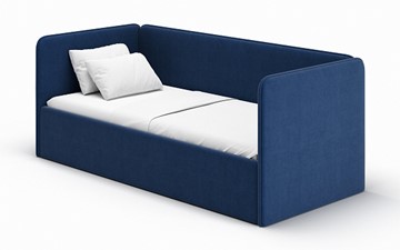 Кровать-игрушка Leonardo синий 160х70 с боковиной в Артеме