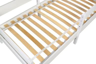 Кровать в детскую Polini kids Simple 3435, белый, серия 3400 во Владивостоке - изображение 3