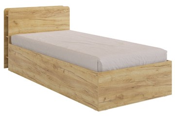 Кроватка с основанием Юниор 90х200 (дуб крафт золотой) в Уссурийске