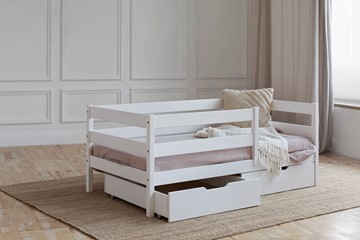 Кровать детская Софа с ящиками, цвет белый в Артеме - предосмотр 1
