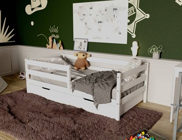Кровать детская Софа с ящиками, цвет белый во Владивостоке - предосмотр 3
