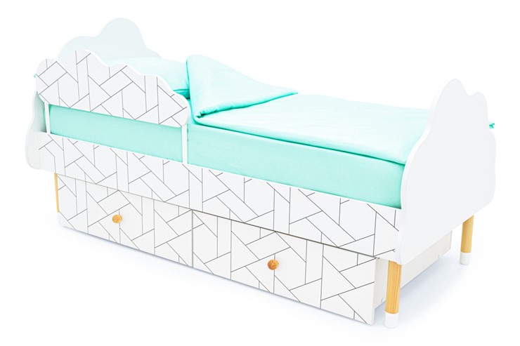 Кровать в детскую Stumpa Облако "Мозаика" в Находке - изображение 3