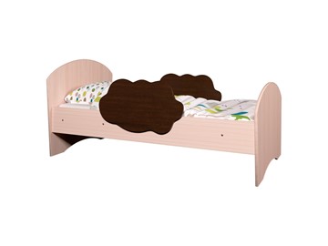 Кровать детская Тучка, корпус Дуб млечный, фасад Венге в Артеме