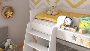 Кровать в детскую POLINI Kids Dream 1500 Белый во Владивостоке - предосмотр 4